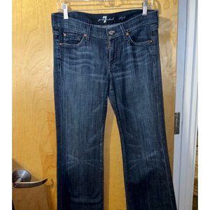 7 FOR ALL MANKIND Dojo Dark Wash Jeans Blue 27